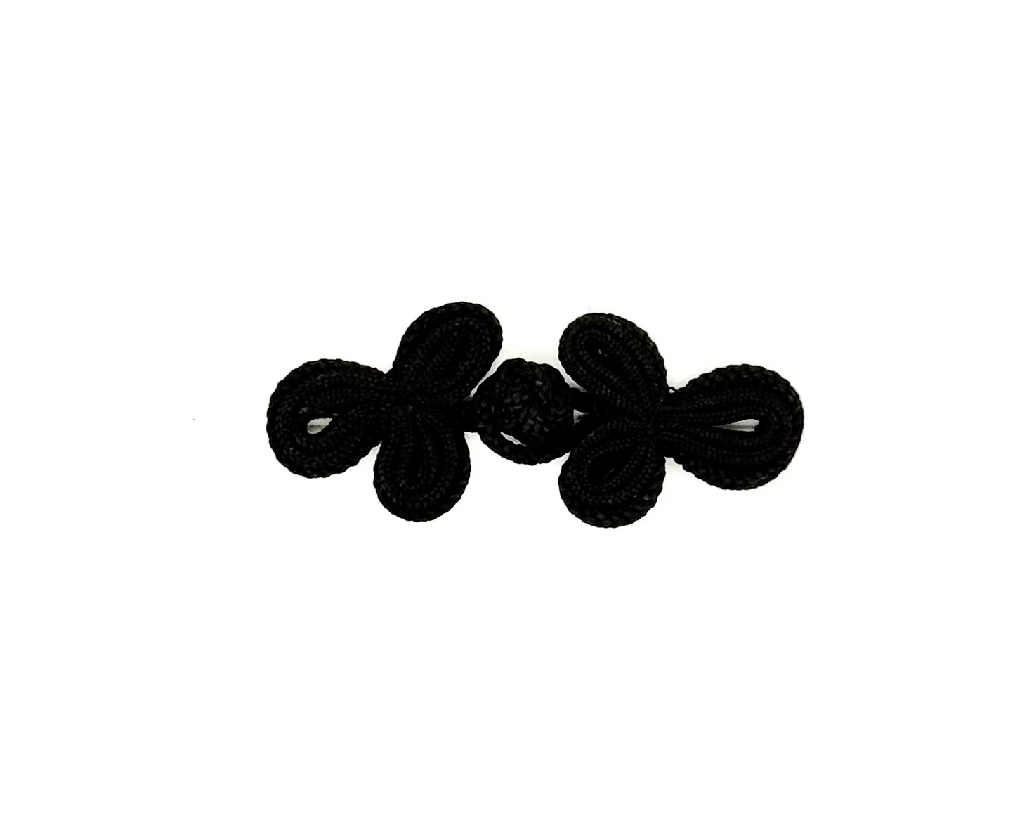 Cierre de Alamar - Cuerda Negra con Incrustación de Cuerda Más Fina 3" x 1"