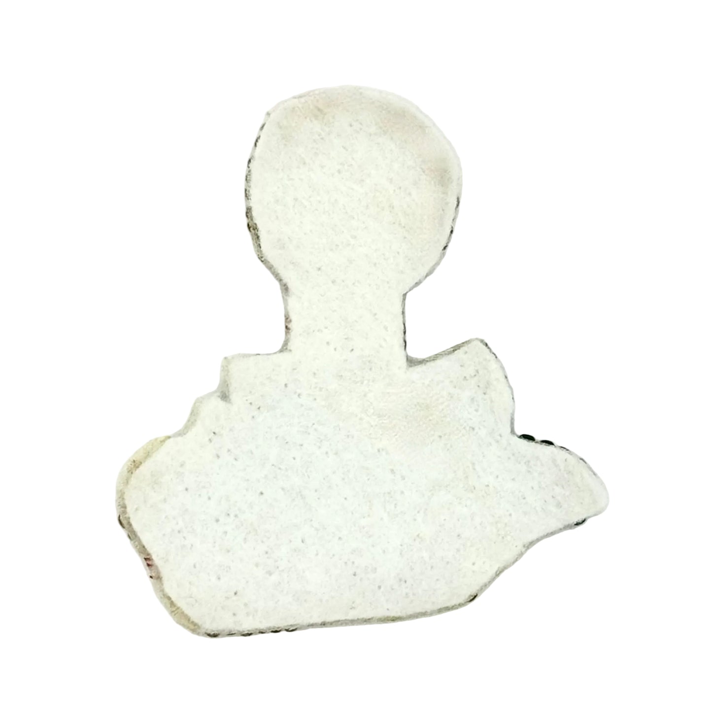 Vintage Christmas Candle - Felt, Regular or Pre-Glued Back - Sequins and Beads 2.5" x 2.25"