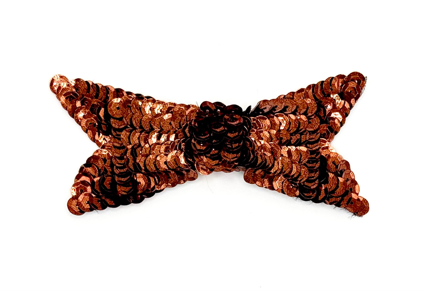 Bow with Choice of Color Sequins Layered 3.75" x 1.5" x .5"