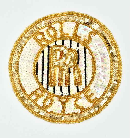 Parche del emblema de coche Rolls-Royce de 6"