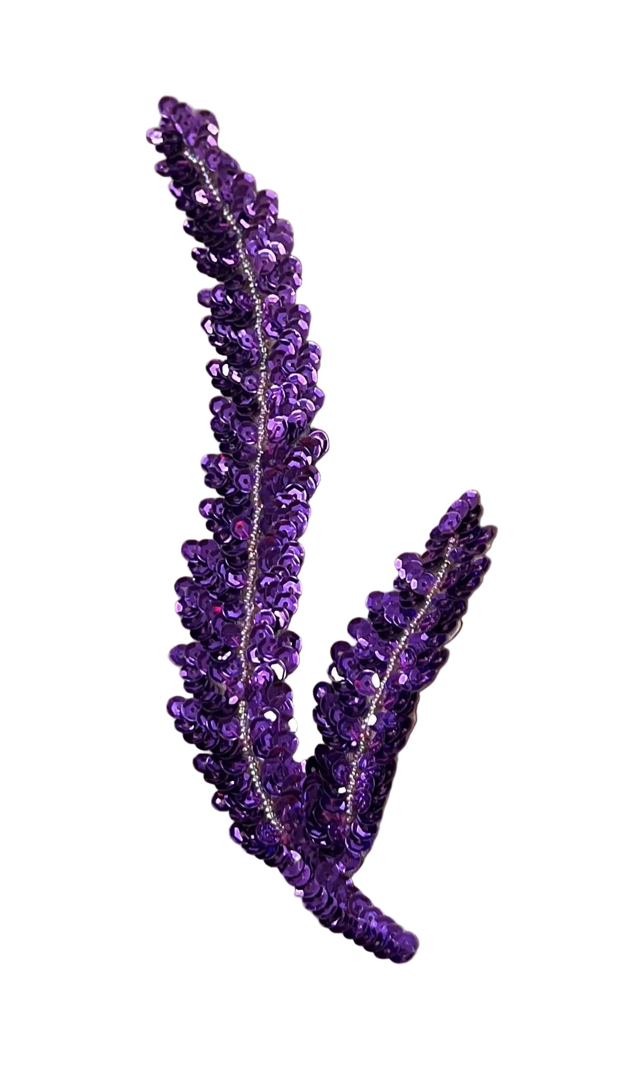 Hoja Morada 7.5" x 2.5"