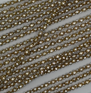 Metal Rhinestone Rope - 4MM