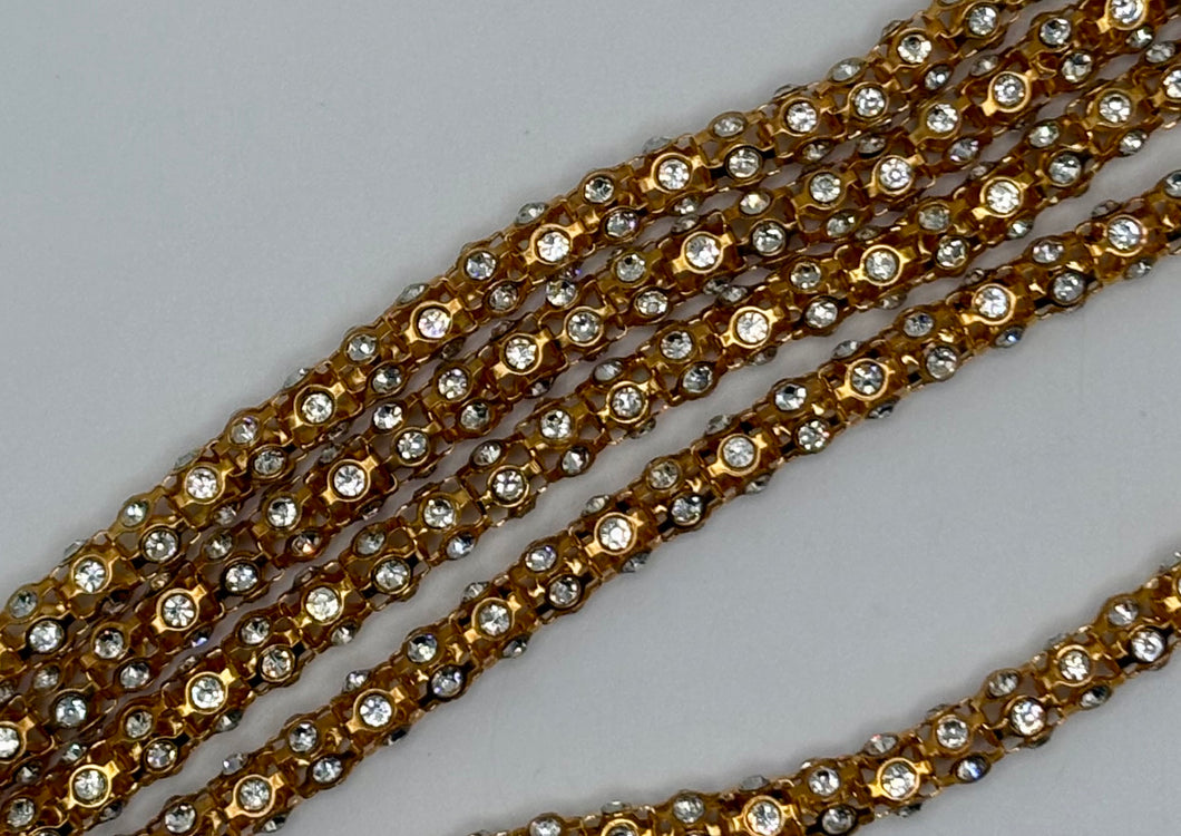 Metal Rhinestone Rope - 6MM