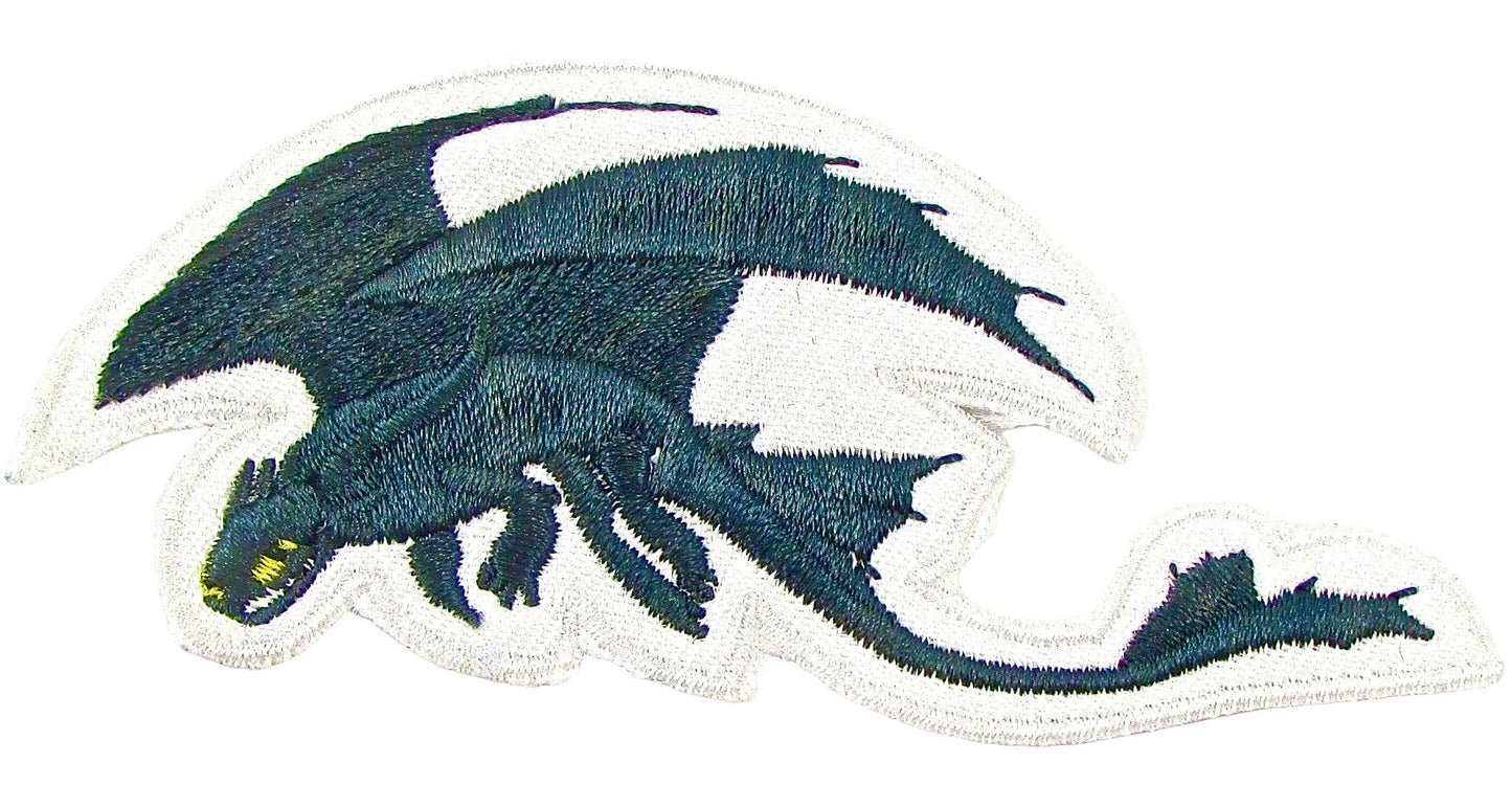 Embroidered Iron-on Dragon Patches Six Listed All under 4"