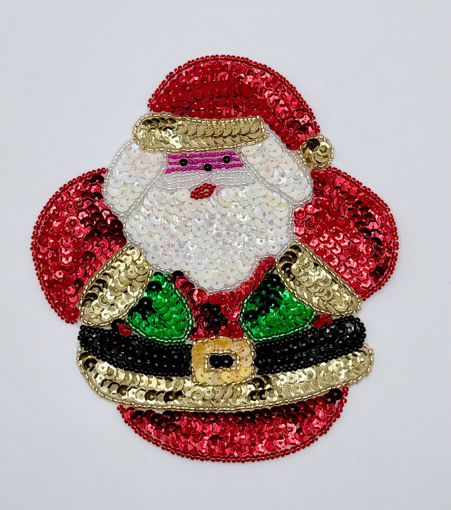 Santa with Belt and Hat 6" x 5"