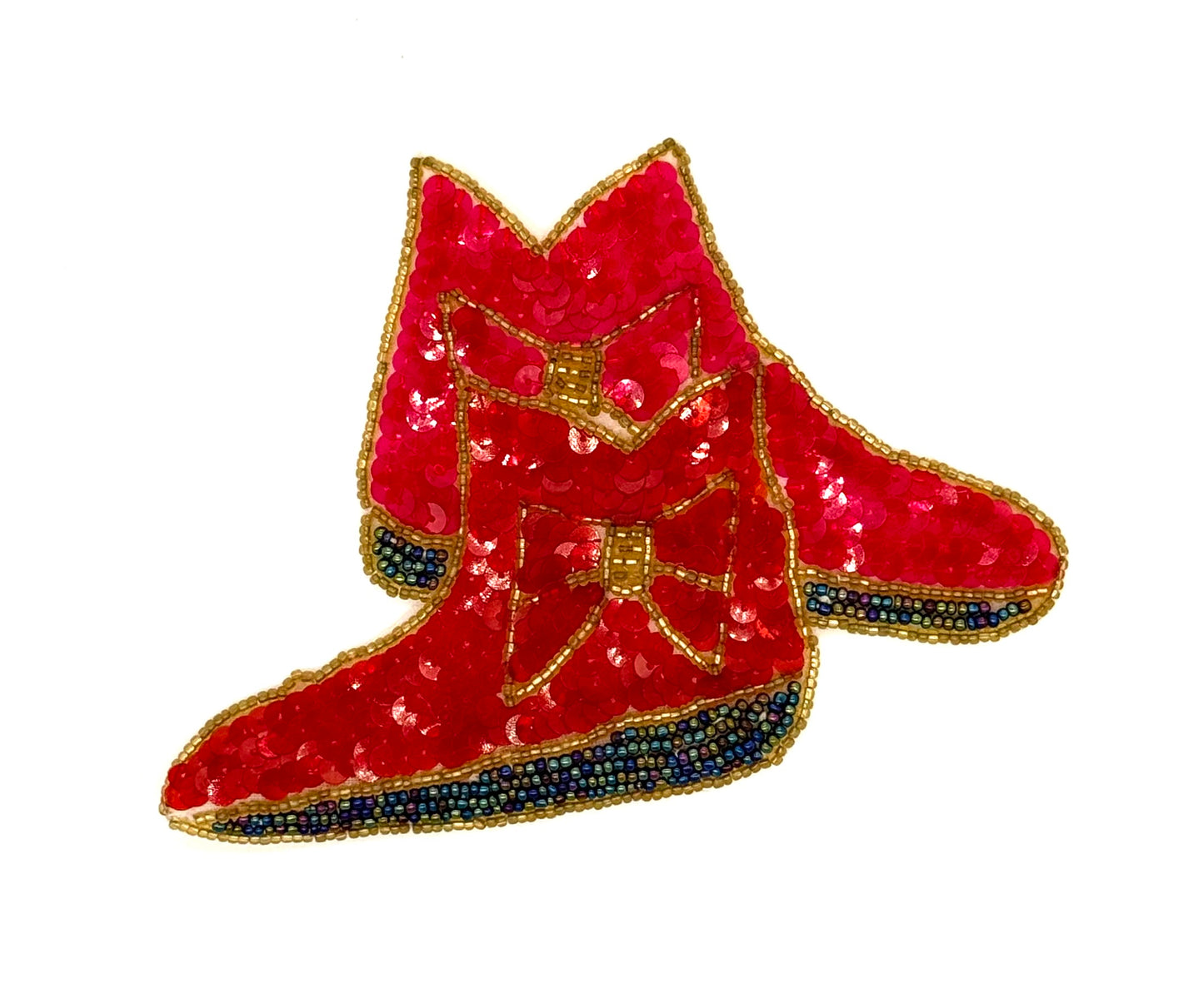 Shoes With Bow, 4" x 5.5"