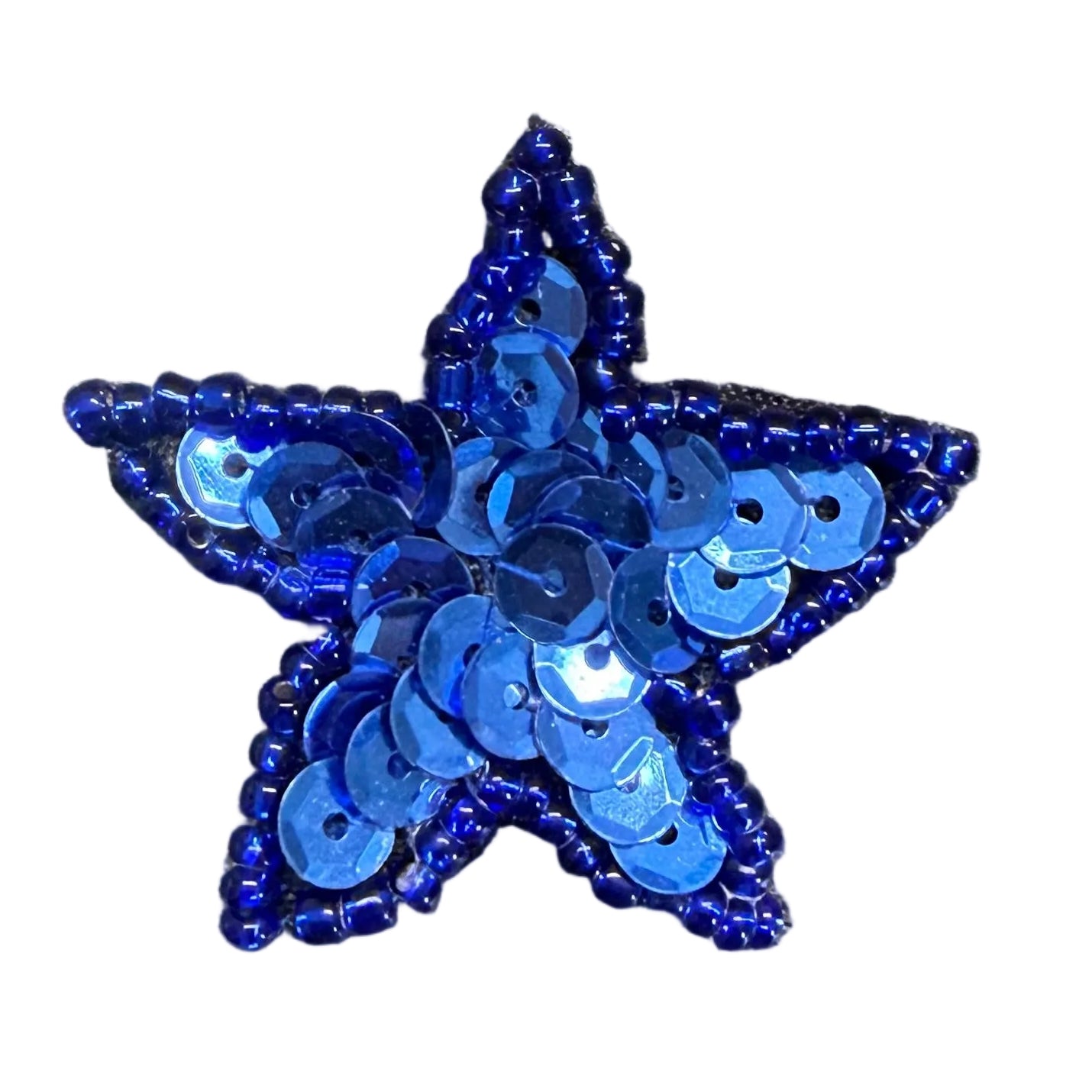 Elección de estrella de lentejuelas azul rey