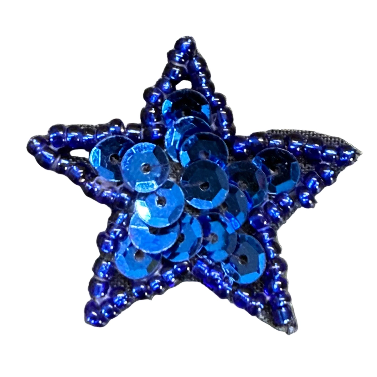 Elección de estrella de lentejuelas azul rey