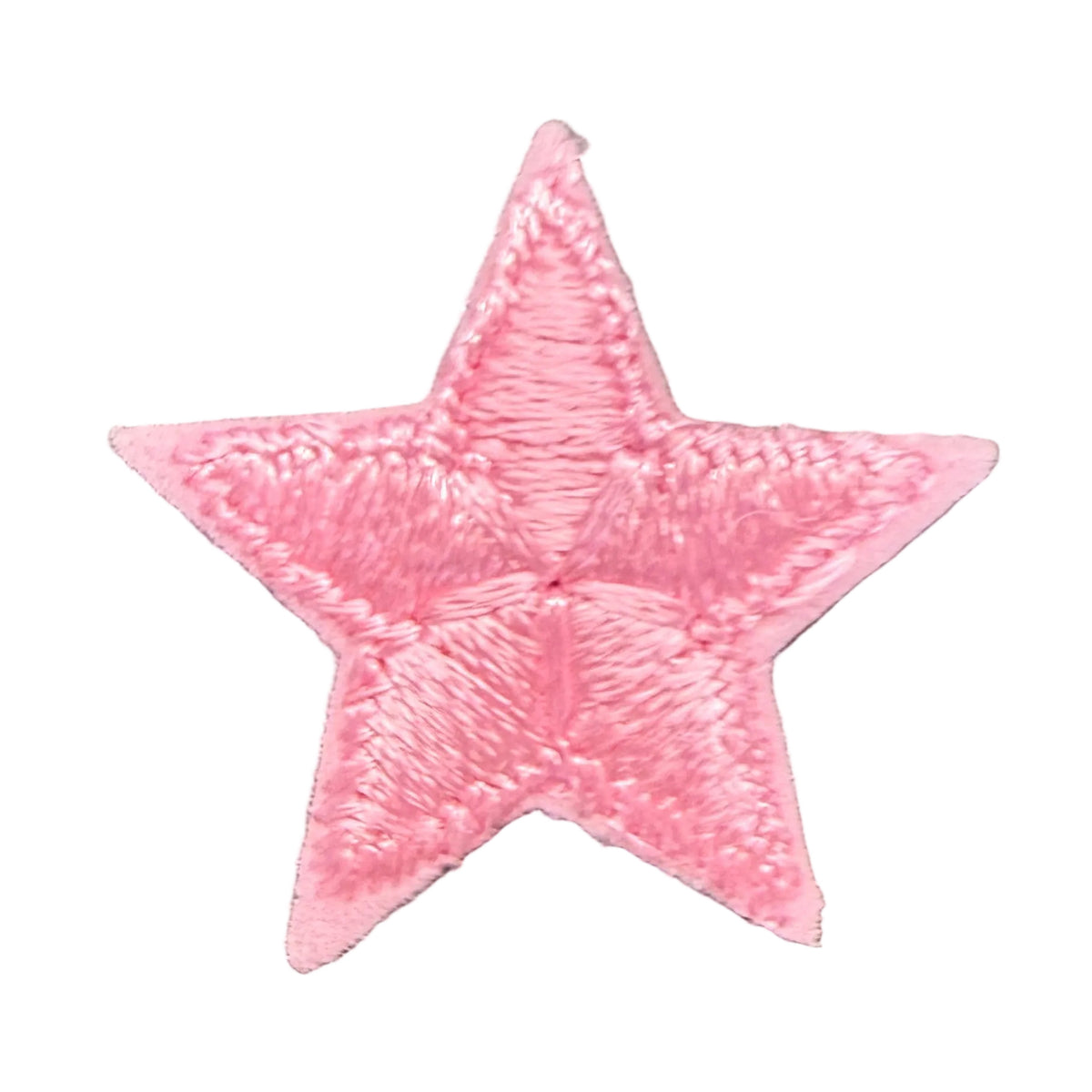 Estrella, rosa bordada para planchar 3,8 cm