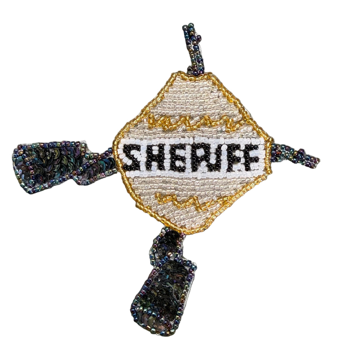 Emblema de Sheriff de 5" x 5"