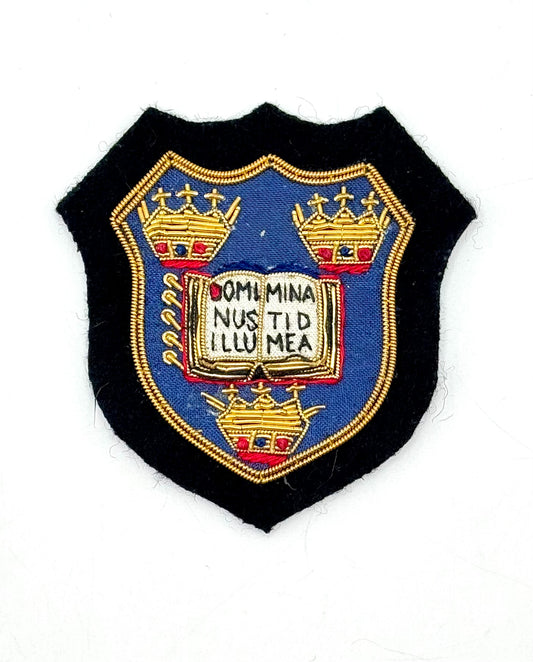 Oxford University Coat of Arms  Bullion Patch3" x 3"