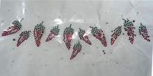 Load image into Gallery viewer, Chili Pepper Heat Transfer Iron-On with Green and Red Leafs 13&quot; x 5&quot;
