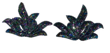 Load image into Gallery viewer, Leaf Pair Moonlite Sequin leaf 6&quot; x 4.5&quot;