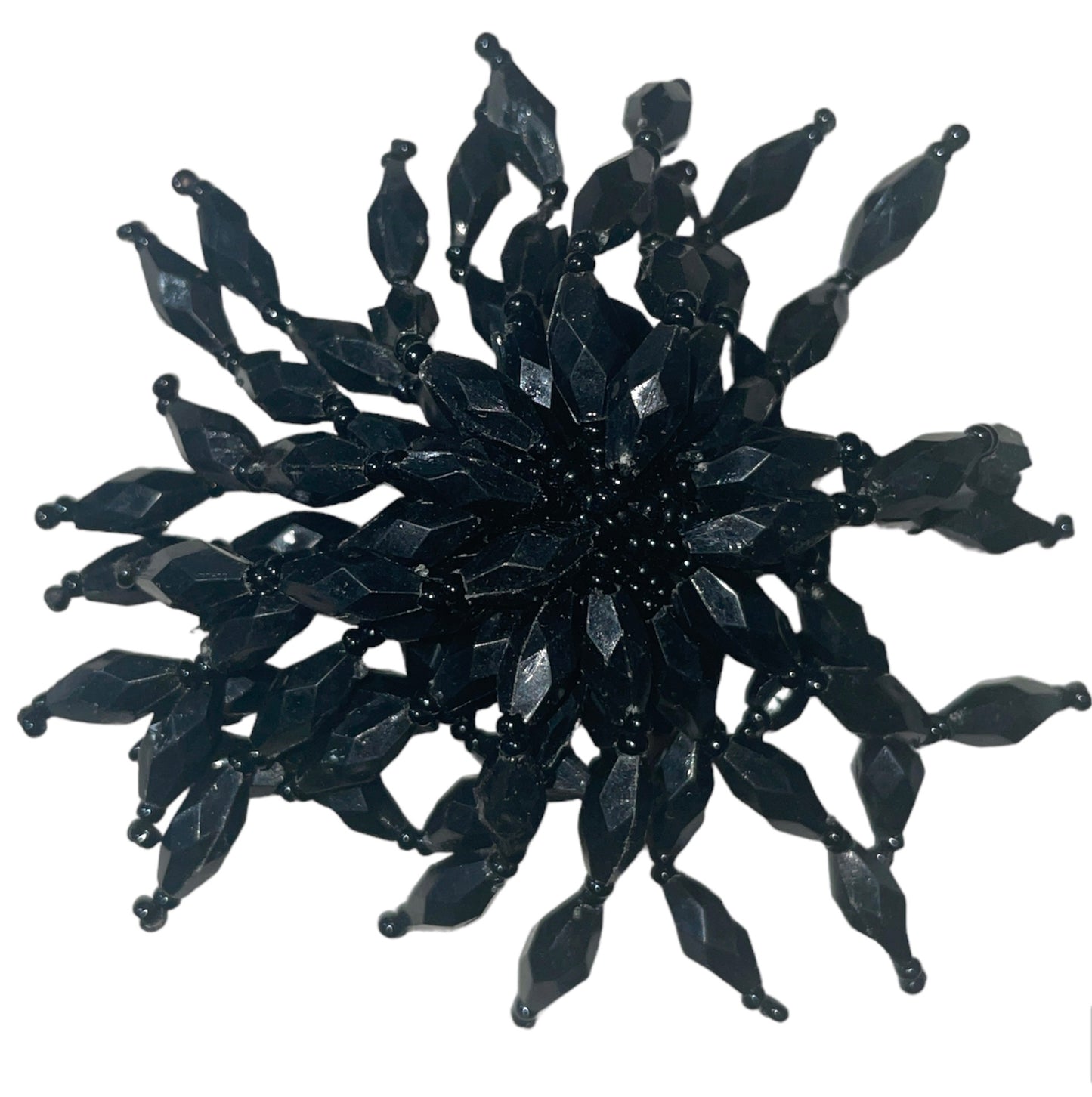 Epaulet Bundle - Black Beads 2" x 2"