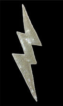Load image into Gallery viewer, Lightening Bolt with Iridescent Sequins and Beads 3.5&quot; x 11&quot;