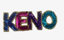 Load image into Gallery viewer, Keno Sequin Beaded 4.5&quot; x 1.5&quot;