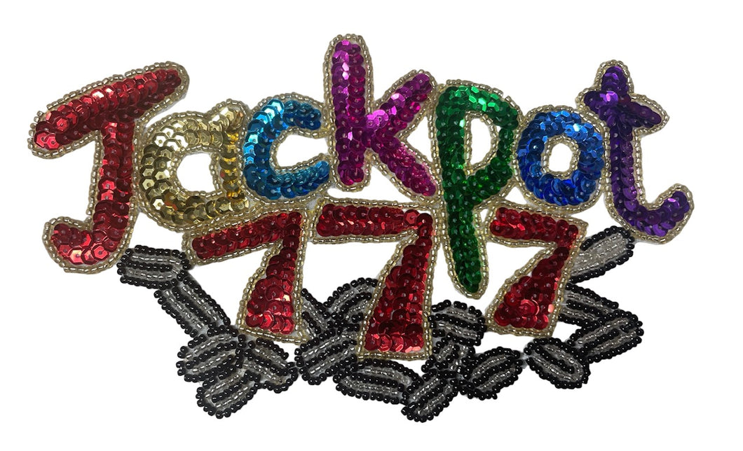 Jackpot Multi Colored Sequins and Beads 4.25