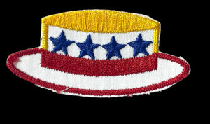 Hat for Voters Embroidered 2" x 4"