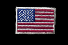 Load image into Gallery viewer, Patriotic American Flag Embroidered 1.75&quot; x 1.25&quot;