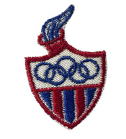 Olympic Games Motif Patch, Embroidered Iron-on 2.5