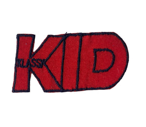 Klassy Kid Embroidered Patch 4" x 2"