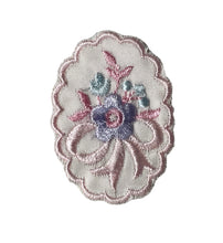 Load image into Gallery viewer, Flower embroidered with Lace 1.5&quot; x 2.5&quot;