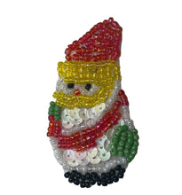 Load image into Gallery viewer, Choice of Size Santa Red Hat Sequins and Beads