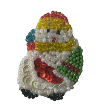 Load image into Gallery viewer, Santa Tiny with Beads 1.75&quot; x 1.25&quot;