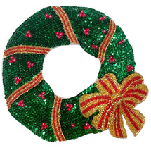 Load image into Gallery viewer, Christmas Wreath Large 11.5&quot; x 9.5&quot;