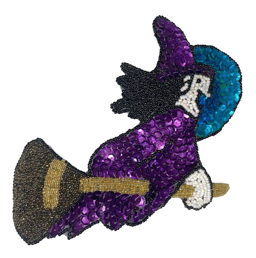 Witch on Broomstick 6