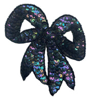 Bow Moonlite with Sequin and Beads 4.5