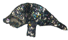 Load image into Gallery viewer, Choice of Manatee with Sequins and Beads 2.5&quot; x 5&quot;