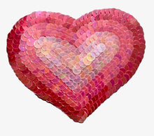 Load image into Gallery viewer, Heart with Multi Shades of Pink 4&quot; x 3.5&quot;