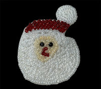 All beaded santa applique 2.5