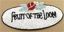 Load image into Gallery viewer, FRUIT OF THE LOOM Word Patch 6&quot; x 3&quot;