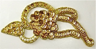 GOLD FLORAL MOTIF