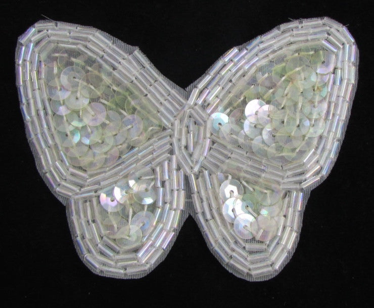 Choice of color Butterfly with Sequins and Beads 3.5