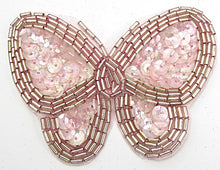Load image into Gallery viewer, Butterfly Pink with Silver Trim 2.5&quot; x 3.5&quot;