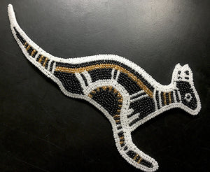Kangaroo Aboriginal-Syle Custom Design All Beads 9" x 4"