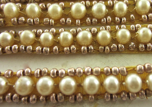 Trim Lite Beige and Darker Beige Trim with Backing 1/8th Inch