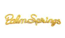 Load image into Gallery viewer, 10 PACK Embroidered Palm Springs Iron-on  0.5&quot; x 3.5&quot; - Sequinappliques.com