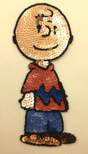 Load image into Gallery viewer, Cartoon Boy Sequin Beaded 6.5&quot; x 2.75&quot;