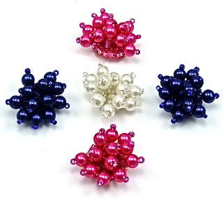 Motif Multi Colored set of Cluster Beads