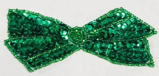Lazo verde 1.75" x 4"