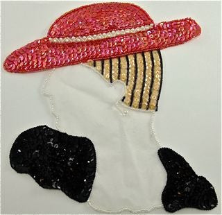 Lady Facing to the Side 8"x 8"