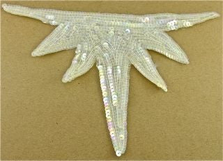 Designer Motif with Iridescent Sequins 10"x 6.5"