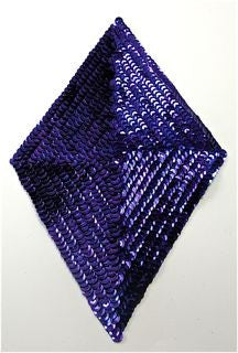 Design Motif Diamond with Purple Sequins 9.5