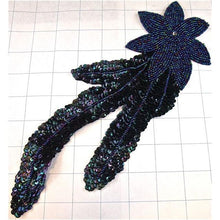 Load image into Gallery viewer, Flower Moonlight Beaded with Long Leaves 11.5&quot;