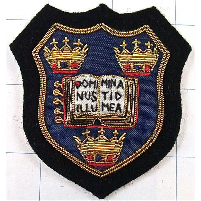 Patch Bullion Oxford University Coat of Arms 3