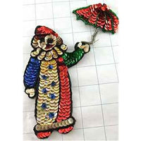 Clown with Umbrella in 3 variants